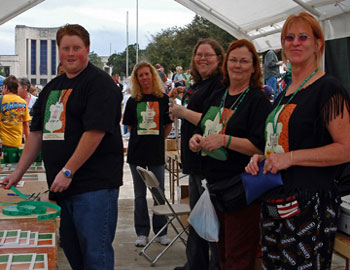 Main Gate admissions volunteers